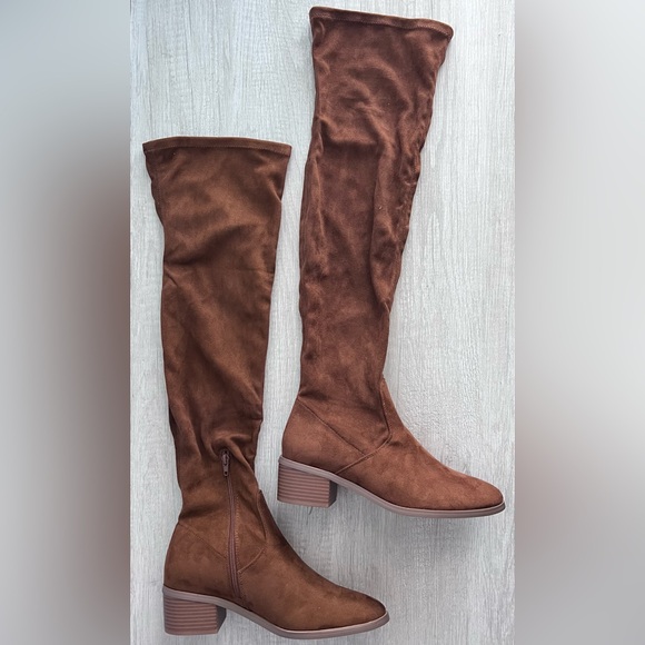 New York & Company Rana Tall Over the Knee Boots Size 9 - Picture 1 of 12